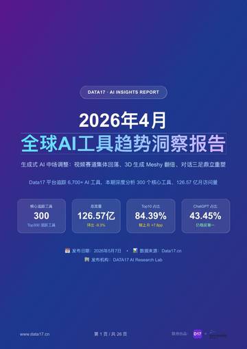 全球AI工具趋势洞察报告2026.pdf