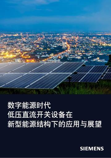 2026数字能源时代-低压直流开关设备在新型能源结构下的应用与展望白皮书.pdf