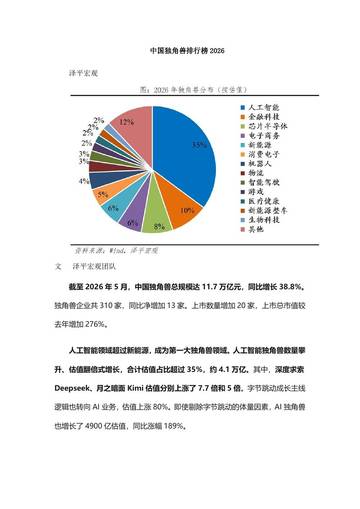 中国独角兽排行榜2026.pdf