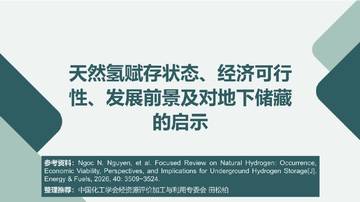 天然氢赋存状态、经济可行性、发展前景及对地下储藏的启示.pdf