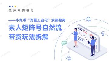 小红书“流量工业化”实战指南--素人矩阵号自然流带货玩法拆解.pdf