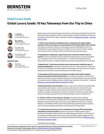 全球奢侈品：中国之行的10个关键要点（英）.pdf