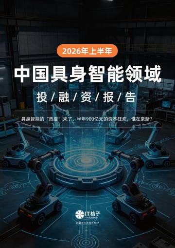 2026年上半年中国具身智能领域投融资报告.pdf