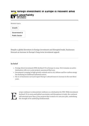 外资重构欧洲版图：AI、国防与低碳能源成为新增长引擎（英文）.pdf