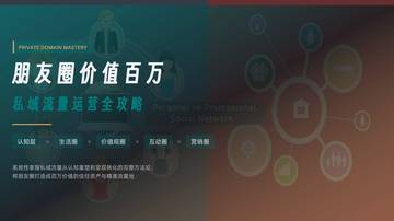 朋友圈价值百万：私域流量运营全攻略.pdf