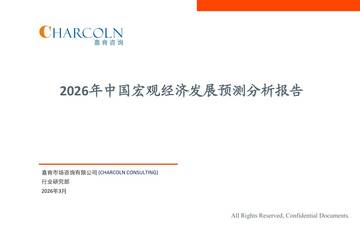 2026年中国宏观经济发展预测分析报告.pdf