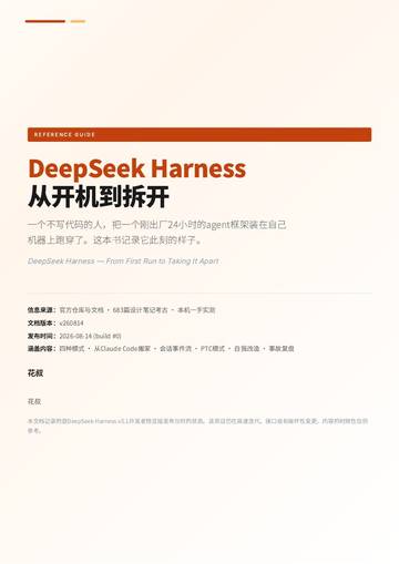 2026DeepSeekHarness橙皮书-从开机到拆开.pdf