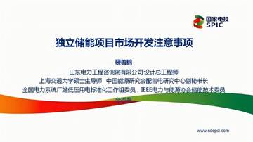 独立储能项目市场开发注意事项.pdf