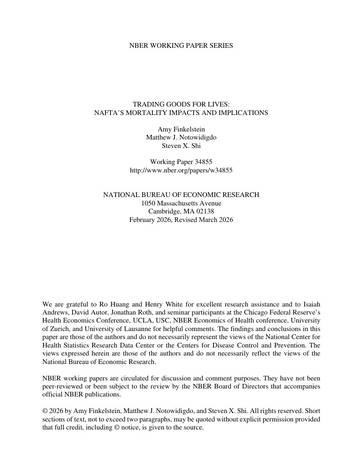 以生命换贸易：NAFTA对美国死亡率的长期影响及其政策启示（英）.pdf