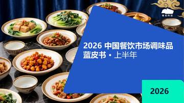 2026上半年中国餐饮市场调味品蓝皮书.pdf