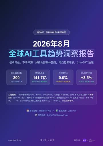 全球AI工具趋势洞察（2026年8月）.pdf