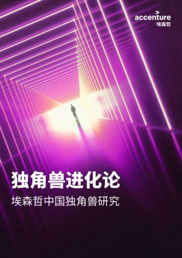 埃森哲中国独角兽研究：独角兽进化论.pdf