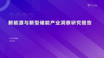 甲子光年：2022新能源与新型储能产业洞察研究报告.pdf