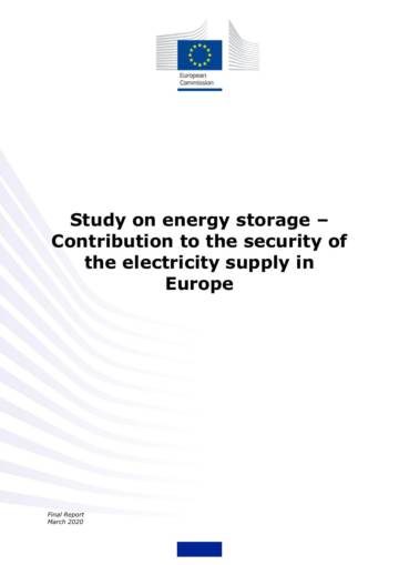Study on energy storage – Contribution to the security of the electricity supply in Europe.pdf