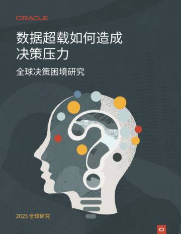 甲骨文：2023年全球决策难题研究报告-数据超载如何造成 决策压力.pdf
