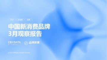 CBNData：2023年3月中国新消费品牌观察报告.pdf