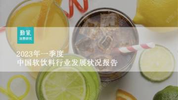 2023年一季度软饮料行业发展状况报告.pdf