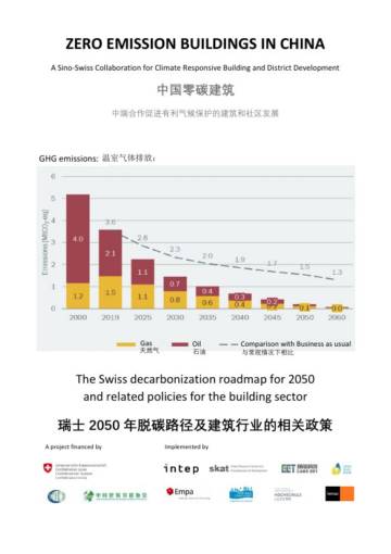 中国建筑节能协会：瑞士2050年脱碳路径及建筑行业的相关政策.pdf