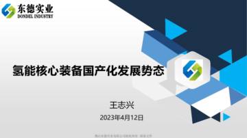 东德实业：氢能核心装备国产化发展势态.pdf