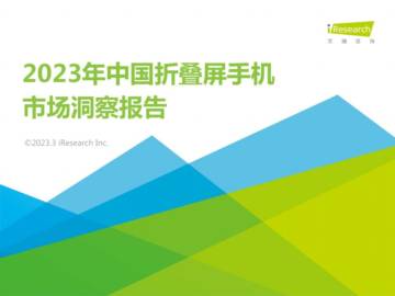 2023年中国折叠屏手机市场洞察报告.pdf