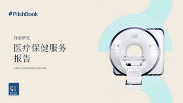 2023年一季度医疗保健服务报告.pdf