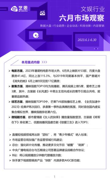 2023年6月文娱行业市场观察.pdf