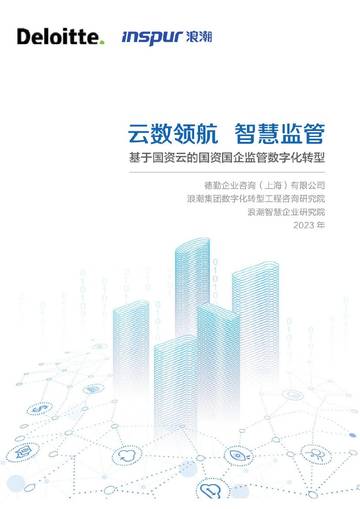 云数领航 智慧监管 ：基于国资云的国资国企监管数字化转型.pdf