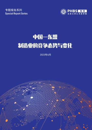 北大汇丰智库：中国-东盟制造业的竞争态势与变化.pdf