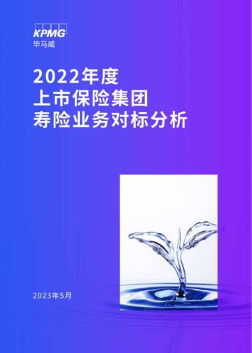 毕马威：2022年度上市保险集团寿险业务对标分析报告.pdf