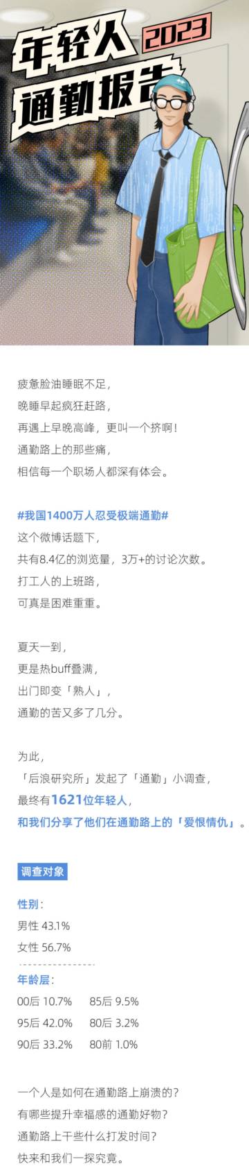 后浪研究院：2023年轻人通勤报告.pdf