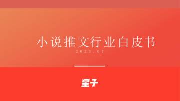 星子：2023小说推文行业白皮书.pdf