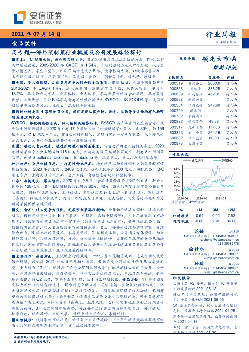 海外预制菜行业概览及公司发展路径探讨.pdf
