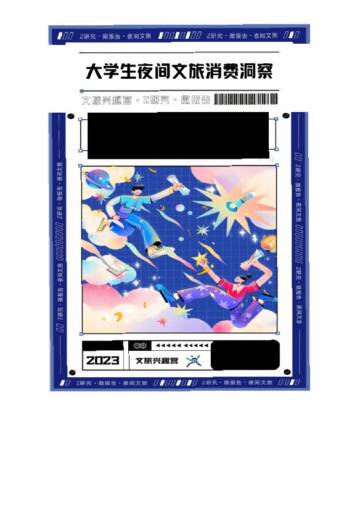 2023大学生夜间文旅消费经济洞察微报告.pdf