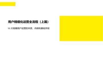 用户精细化运营全流程（上篇）.pdf