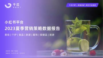 2023小红书7大行业夏季营销数据报告.pdf
