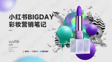 蝉妈妈：小红书BIGDAY彩妆营销笔记.pdf