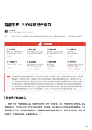 2023智能手环词条报告系列.pdf