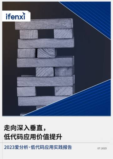 爱分析：2023低代码应用实践报告.pdf