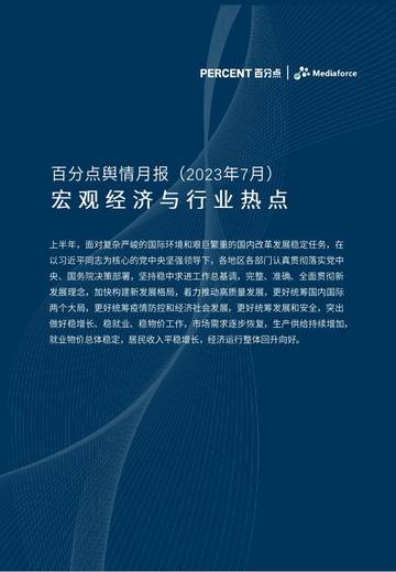 百分点：2023年7月宏观经济与行业热点报告.pdf