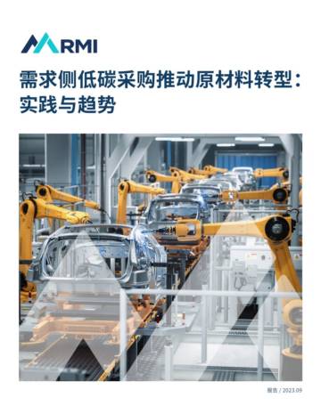 RMI：2023需求侧低碳采购推动原材料转型： 实践与趋势报告.pdf