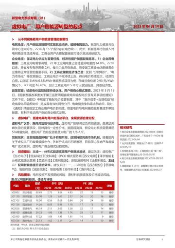2023虚拟电厂：用户侧能源转型的起点.pdf