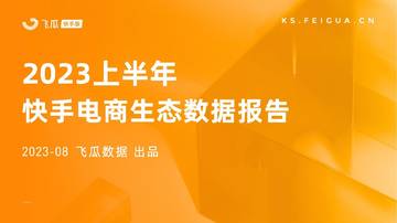 飞瓜数据：2023上半年快手电商生态数据报告.pdf