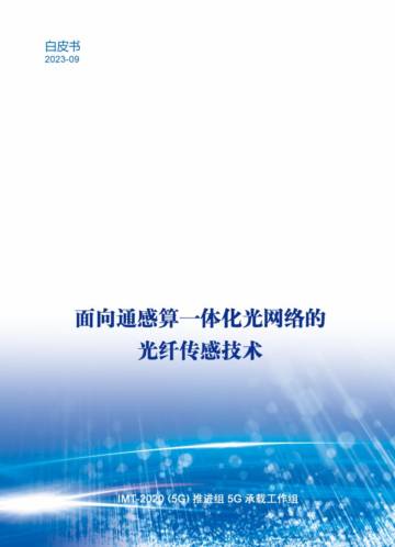 IMT-2020(5G)推进组：面向通感算一体化光网络的光纤传感技术.pdf