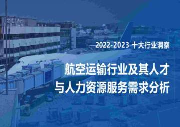 FESCO：2022-2023航空运输行业及其人才与人力资源服务需求分析报告.pdf