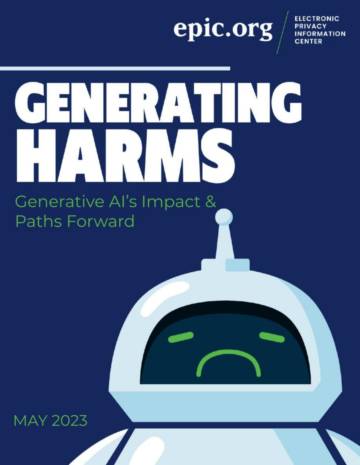 美国电子隐私信息中心：2023生成式人工智能的潜在有害影响与未来之路（英文版）.pdf