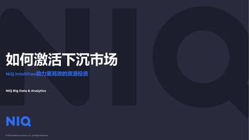 尼尔森IQ：如何激活下沉市场.pdf