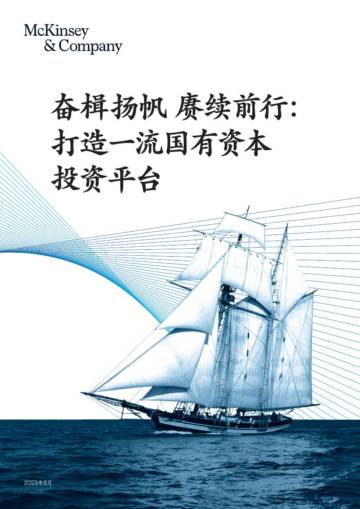 麦肯锡：奋楫扬帆 赓续前行：打造一流国有资本投资平台.pdf