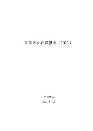 中国能源大数据报告（2023）.pdf