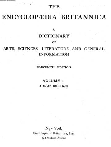 Encyclopedia Britannica.11th edition.Volume 1.pdf