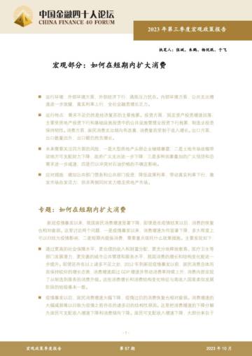 中国金融四十人论坛：宏观部分：如何在短期内扩大消费.pdf